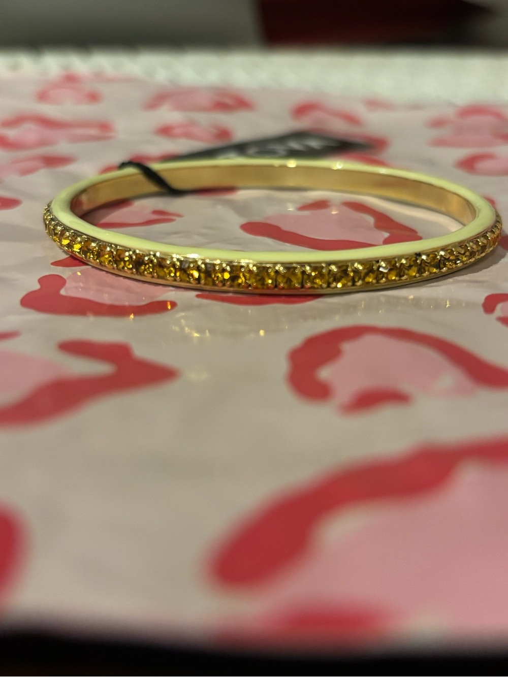 TOVA Helly Bangle Bracelet with Swarovski crystals- NWT